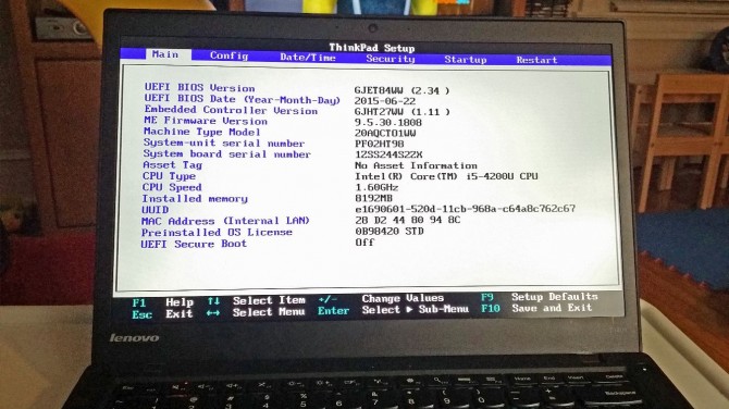 How to enter bios windows 10