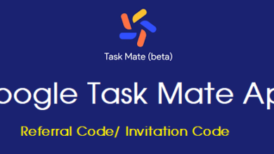 Google Task Mate App Referral Code Invitation Code How to