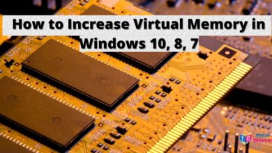 How to Increase Virtual Memory in Windows 10 8 7