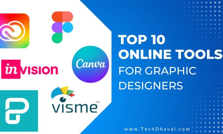 Top 10 Online Tools for Graphic Designers